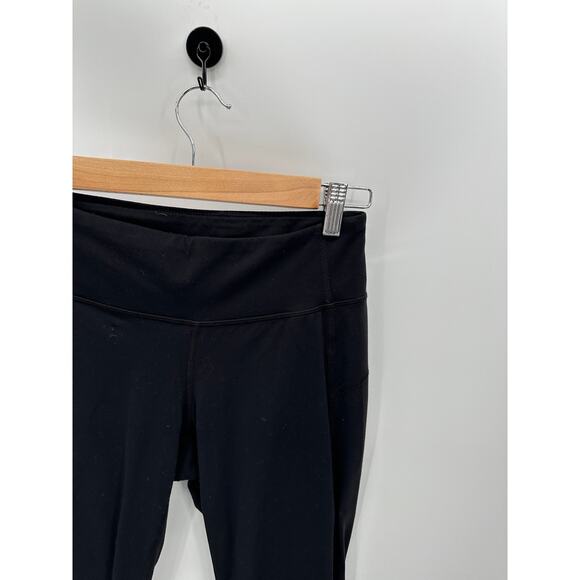 Athleta Womens Black Capri Cropped Leggings Size S Activewear Workout Casual - Picture 4 of 11